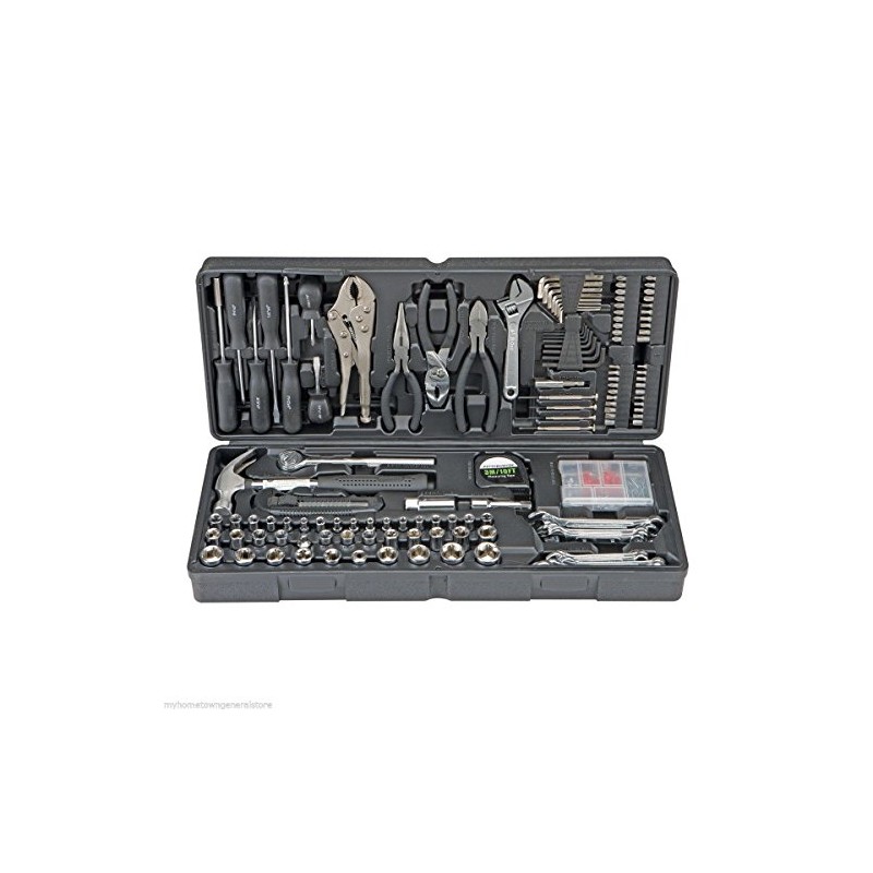 130 pc Tool Set & Case Auto Home Repair Kit