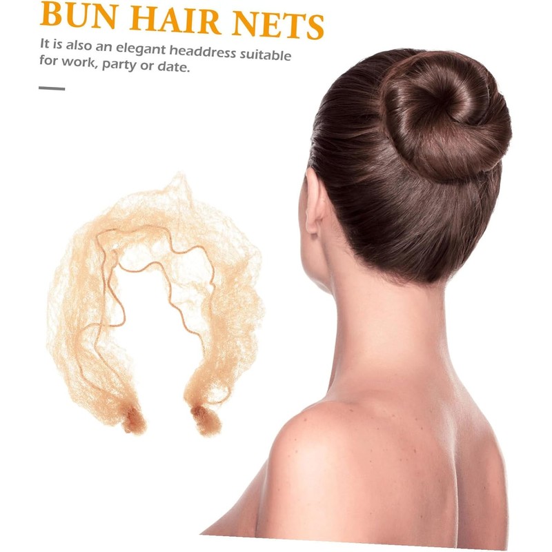 LIFKOME 40 Piezas De Malla Para El Cabello De Ballet