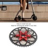 10 Speed Cassette Flywheel Aluminum Alloy 12‑50T Hollow Design Silent