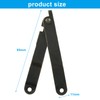 Bivethoi 2Pcs Folding Support Hinge, Antique Bronze Rotatable Lid Support