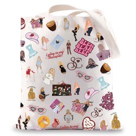 JNIAP Singer Inspired Tote Bag Singer Fans Gifts Espresso Lover Tote Bag Singer Tour Merchandise (BLEH tb), Large, 300 Png Tb