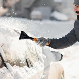 Ice Scrapers for Car Windshield, Snow and Ice Scraper, Frost Removal for Car Windshield and Car Glass, Snow Shovel for Quick Scraper Snow and Ice, Vehicle Accessories