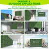 BDUSXYZ Artificial Ivy Privacy Fence Screen 60x100in Privacy Hedges Wall
