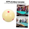 GRIRIW Billiard Training Cue Ball Precision Resin Replacement Ball for