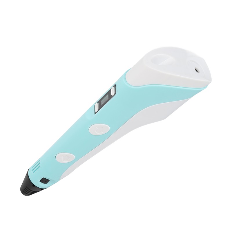 3D Printing Pen Interactive Blue Odorless Lightweight Simple Operation 3D