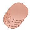 Uxney Round Copper Plate, 100 mm Diameter, 2 mm Thick