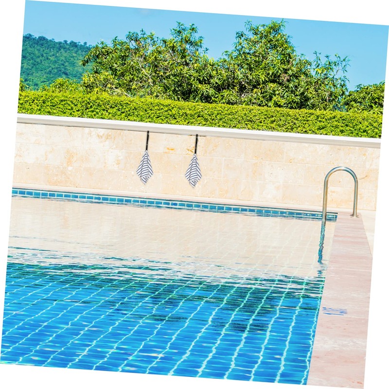 BESPORTBLE 1set Heavy Duty Pool Rod Hanger Fixed Hook for