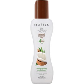 Biosilk Silk Therapy with Coconut Oil Moisturizing Conditioner Unisex 2.26 oz