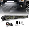 BraveWAY 22Inch LED Light Bar 120W 24000LM Dual Row Light