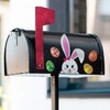 13 Pieces Easter Magnet Cute Egg Rabbit Reflective Magnetic Sticker