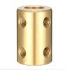 sourcing map 6 mm to 8 mm Bore Rigid Coupling