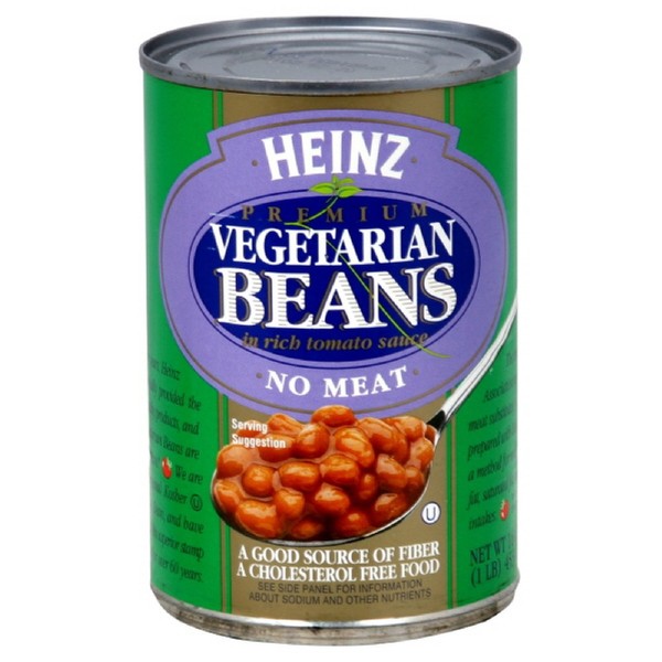 Heinz Vegetarian Bean Tomato Sauce, 16-ounces (Pack of12)