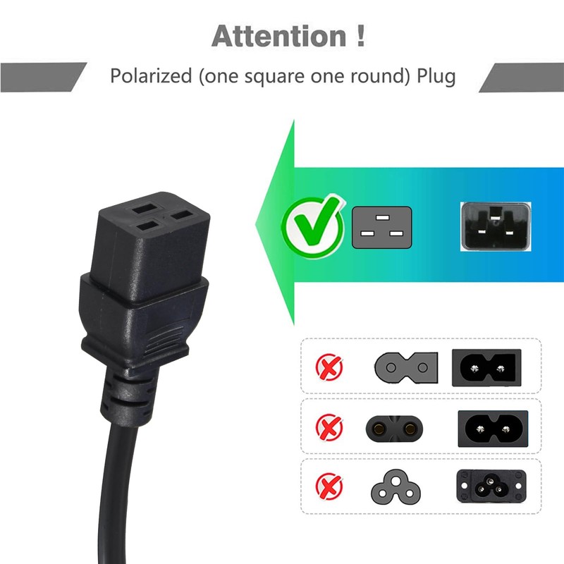C19 Power Cord Aus 3 Point 1.8 Meter Heavy Duty