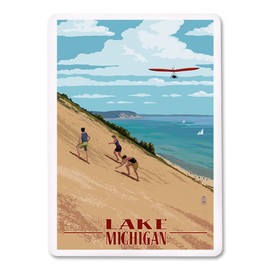 Michigan, Dunes (Playing Card Deck, 52 Card Poker Size with Jokers)