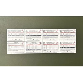 Cleveland Guardians 2024 Topps Holiday Base FULL SET (Lot of 8 cards)