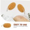 SAFIGLE 2pcs Soft Exfoliating Bath Sponge for Deep Cleansing Gentle