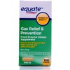 Equate Gas Bloating Relief and Prevention, Food Enzyme Dietary Supplement,