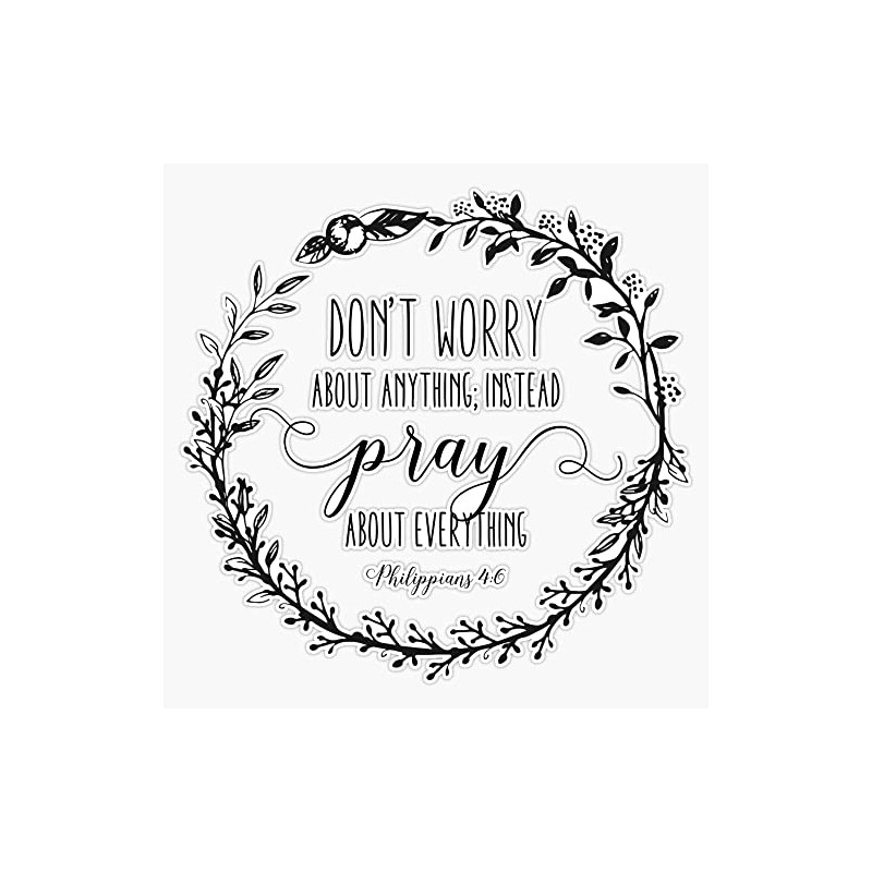 Christian Bumper Sticker Vinyl Decal 5 inches