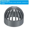 PATIKIL 75mm ID Atrium Drain Grate Cover, 2 Pack Round