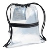 VAVAER Clear Drawstring Bag Gym Tote Bag for Stadium Yoga