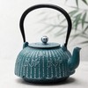 40.6oz Cast Iron Tea Kettle for Stove, Teapot with Infuser