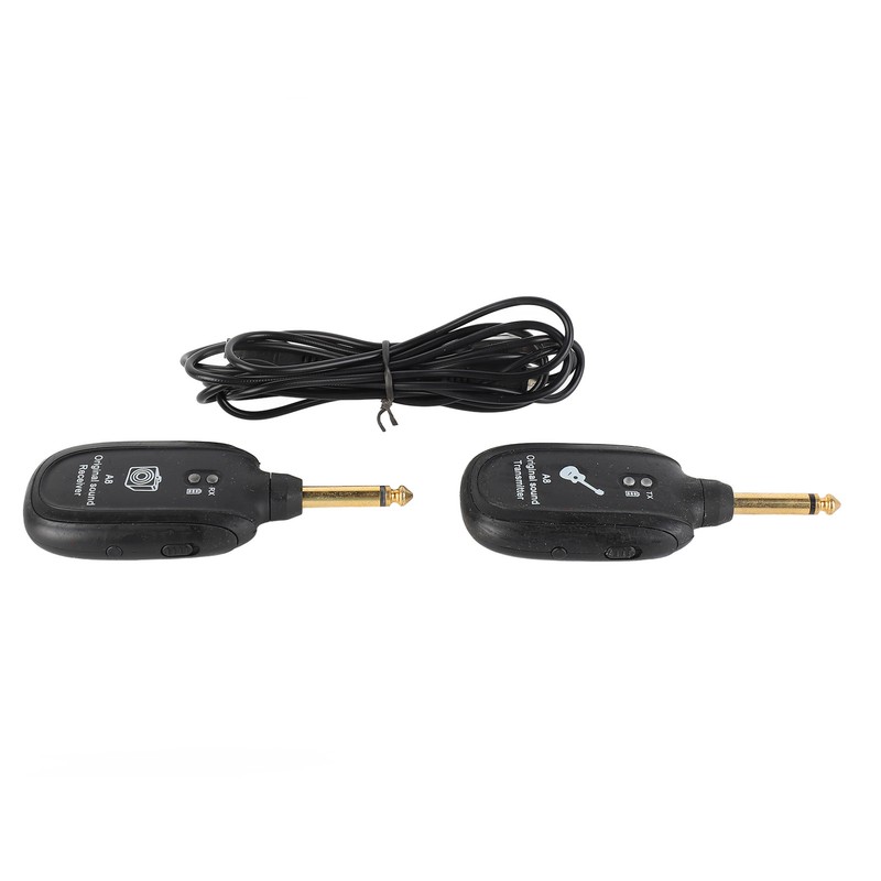 Wireless Guitar System Receiver Transmitter Audio Transmission System Accessory Set