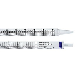 Celltreat 229030B Pipet, Sterile, Individually Wrapped in Paper/Plastic, 50 mL, Clear, 25 per Bag (Pack of 100)