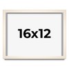 CountryArtHouse 16x12 Frame White Wash Solid Wood Picture Frame |