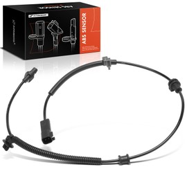 A-Premium Sensor de velocidad de rueda delantera izquierda ABS compatible con Ford Mustang 2018-2023 con sistema de amortiguación adaptable, lado del conductor delantero