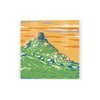 South of England Ceramic Coaster Set - Cornwall Dorset Somerset