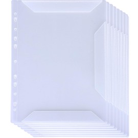 Writable Music File, Refillable, Ring File, Non-Reflective, Easy to Read Music Holder (20 Refills Only)