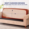 SUBRTEX Leather Waterproof Cushion Covers Breathable Sofa Seat Slipcpvers for