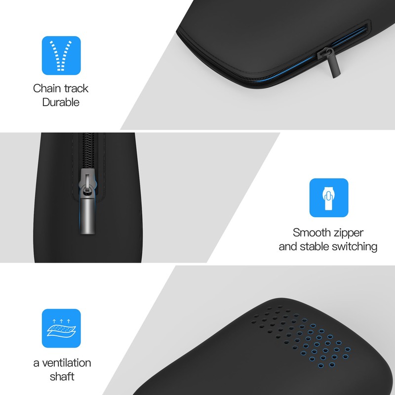 AWINNER Compatible for Shokz Case,Silicone Carrying Case Compatible for Aftershokz