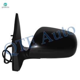 PM Auto Driver & Passenger Side Mirrors, Left-Right Power Non-Heated Paintable Manual Folding View Mirror Replacement For 2009-2013 Toyota Corolla, Door Mirror Pair of 2