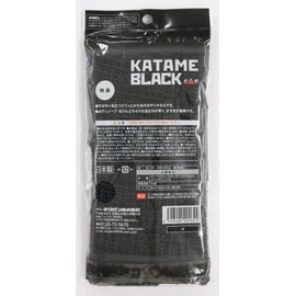 Kikuron Fine Body Towel, Made in Japan, Black Stimulation, Firm, 9.1 x 39.4 inches (23 x 100 cm)