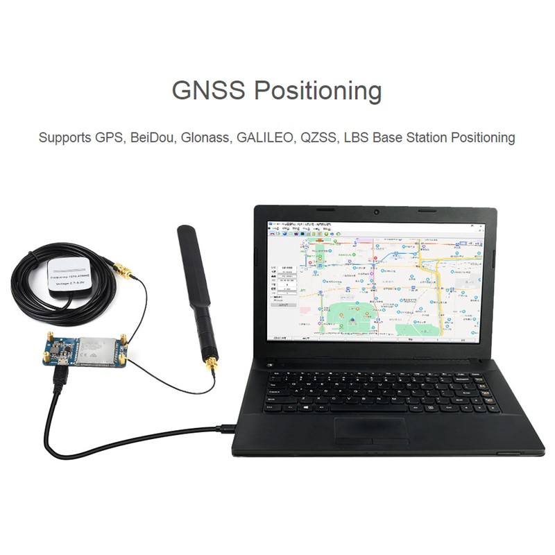 SIM7600GH 4G HAT 4G 3G 2G Support GNSS Positioning Global