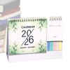 2026 Calendar, Jan-Dec Desk Top Calendar 2026, 12 Months Office