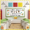 Ctosree 134 Pcs Safari We are Wild About Learning Bulletin