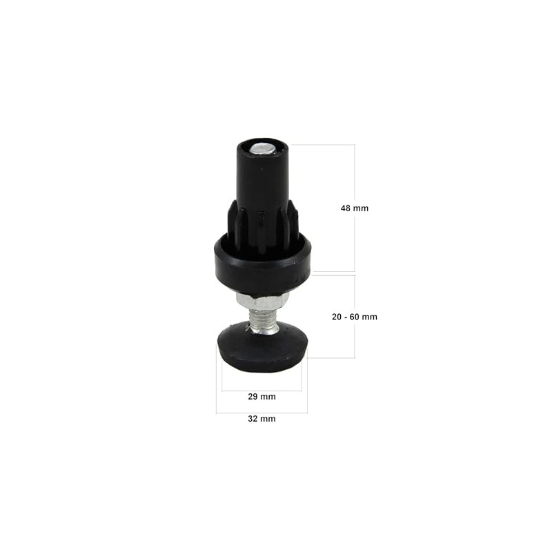 Adjustable 28mm Pipe Base