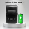 Portable 58mm Thermal Receipt Printer Wireless BT Mini Bill Ticket