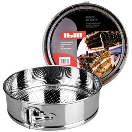 IBILI MOLDE DESMONTABLE INOX 23 cm, Stainless Steel, Silber, 23 x 23 x 6 cm, 2-Einheiten