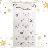 BOFUNX 2024 Advent Calendar, Christmas Advent Hanging Calendar with Pockets