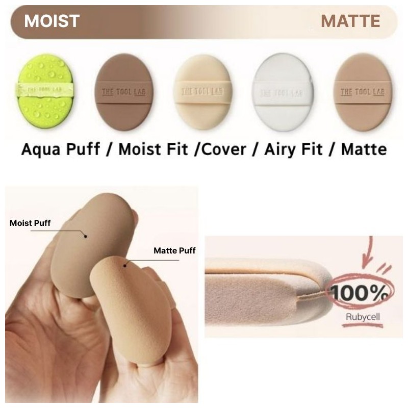 THE TOOL LAB Ultra-Fit Duo Set 3items, Type:Oil Cut Matte