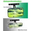 SLORIMOD Extra Wide Center Rear View Mirror for EZGO Golf