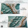 MARBLELIZED – Pair of Pillow Cases for Bed 50 x