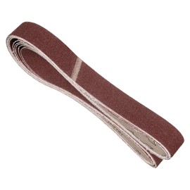 Kozelo 5 Pack Sanding Belts 2 x 72 Inch 24 Grit Aluminum Oxide Abrasive Sandpaper for Belt Sander Metal Grinding Wood Working Weld Rust Removal