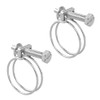 Pisces - 2 Pack Double Wire Hose Clips to fit