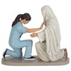 Dicksons Praying Nurse with Jesus 5 x 6 Resin Decorative