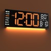JALL 16" Large Digital Wall Mount Clock, Count Down Timer,