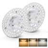 Tomosu 2 Pack Ceiling Fan LED Light Replacement Dimmable 5.1